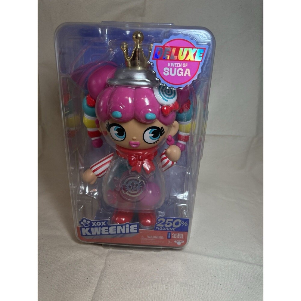 XOX Kweenie Deluxe Kween of Suga Figure 10” Candy Doll Toy NIB Quirky Kweens